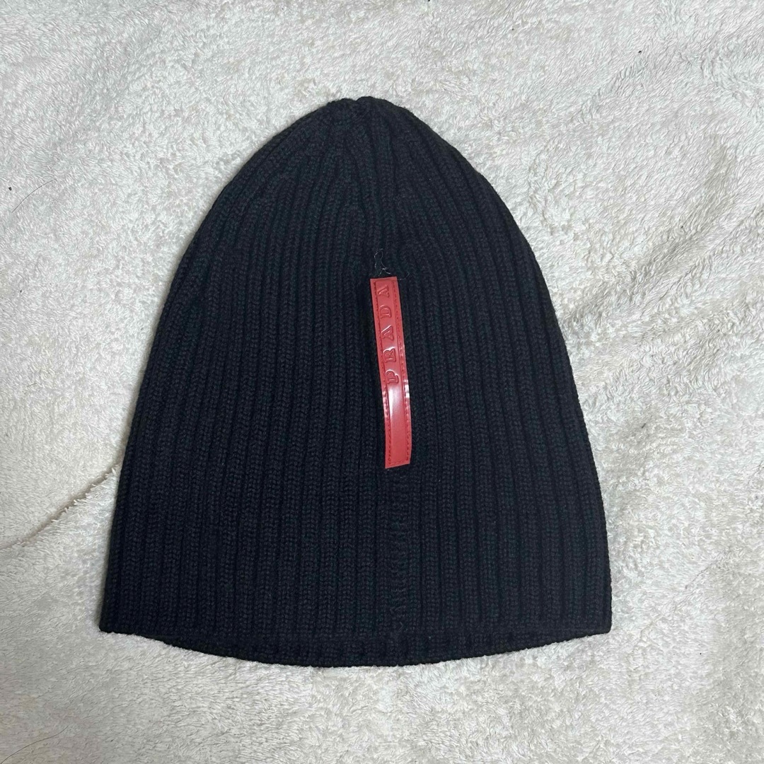 PRADA(プラダ)のprada sport 00s archive knit beanie メンズの帽子(ニット帽/ビーニー)の商品写真