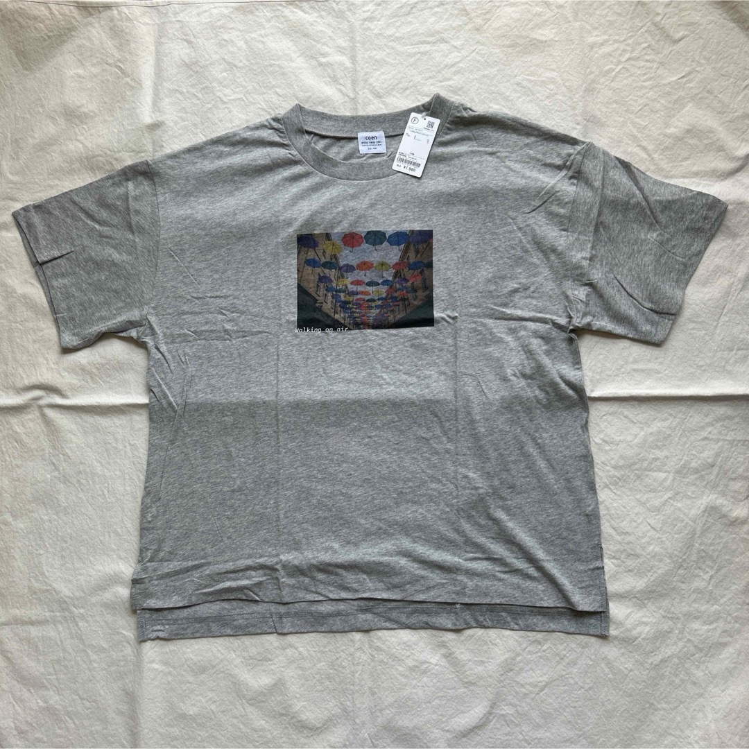 coen(コーエン)の新品　コーエン coen フォトプリントルージー Tシャツ　フォトPT ルージー レディースのトップス(Tシャツ(半袖/袖なし))の商品写真