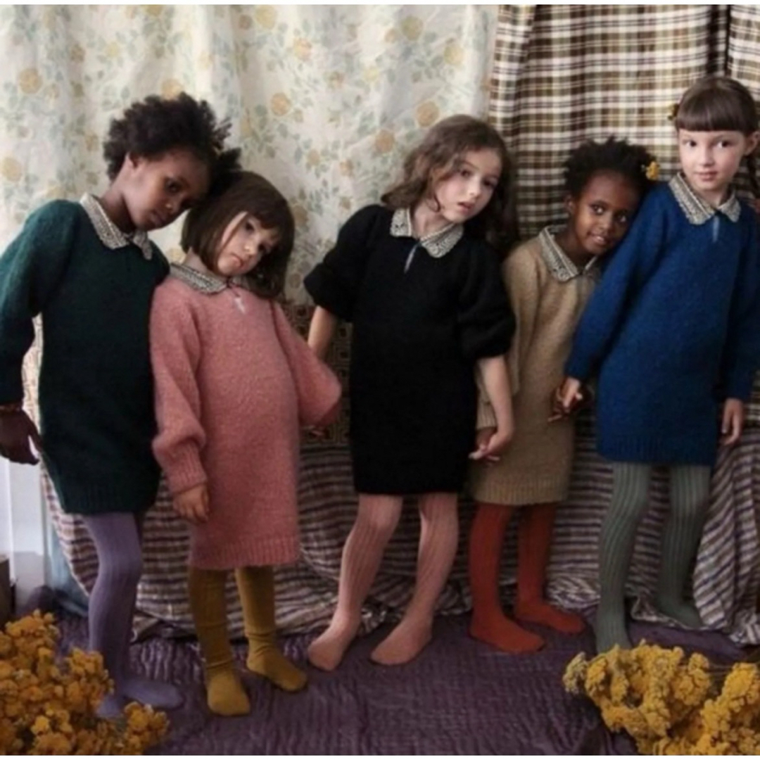 Caramel baby&child (キャラメルベビー&チャイルド)のBONJOUR DIARY   Knit dress  6y キッズ/ベビー/マタニティのキッズ服女の子用(90cm~)(ワンピース)の商品写真