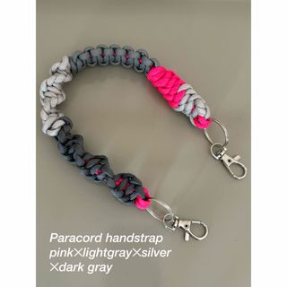 パラコード　ハンドストラップ　Paracord handstrap (スマホストラップ/チャーム)