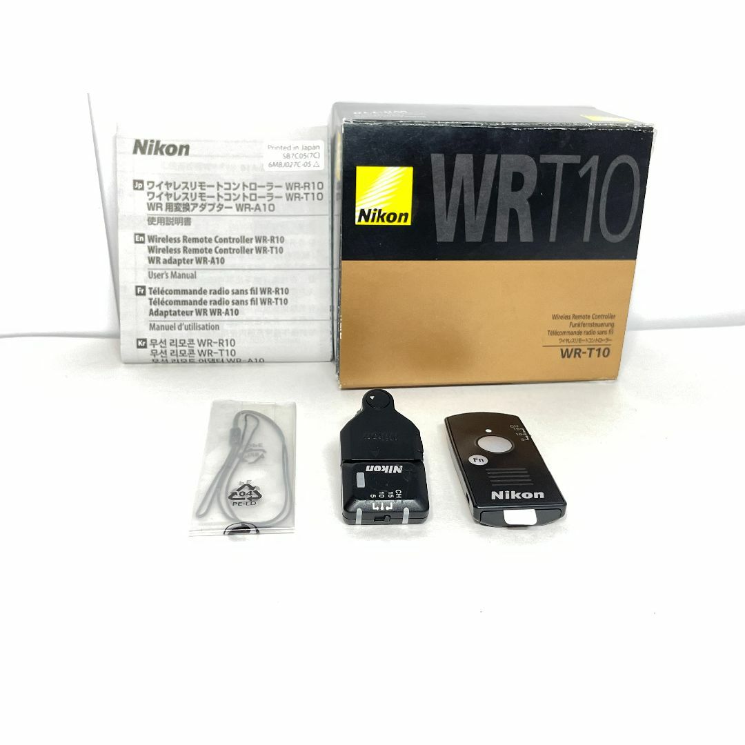 Nikon(ニコン)の元箱付き ニコン WR-10 ワイヤレスリモートコントローラーセット スマホ/家電/カメラのカメラ(その他)の商品写真