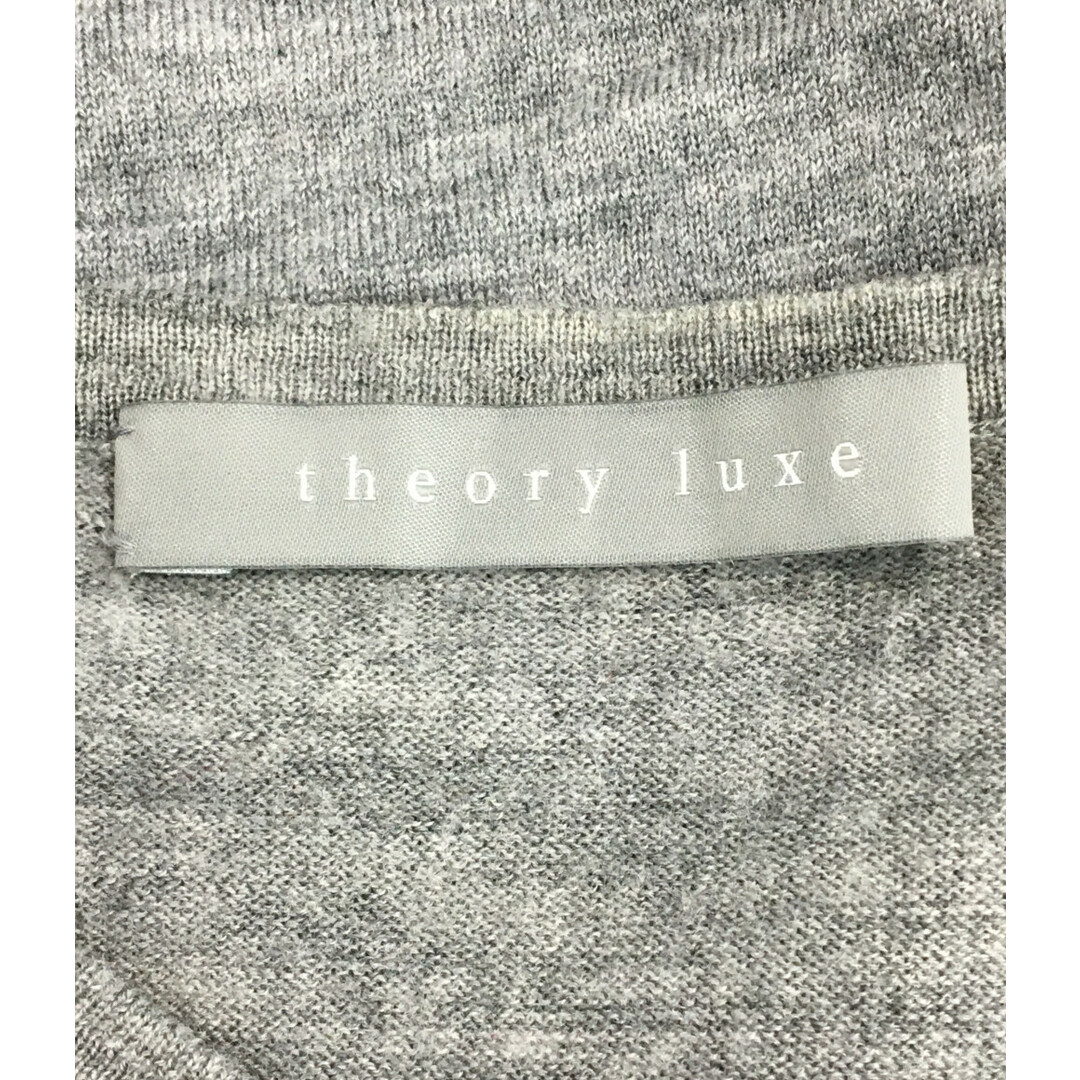 Theory luxe(セオリーリュクス)のセオリーリュクス 長袖カーディガン シルク100％ レディース 38 レディースのトップス(カーディガン)の商品写真