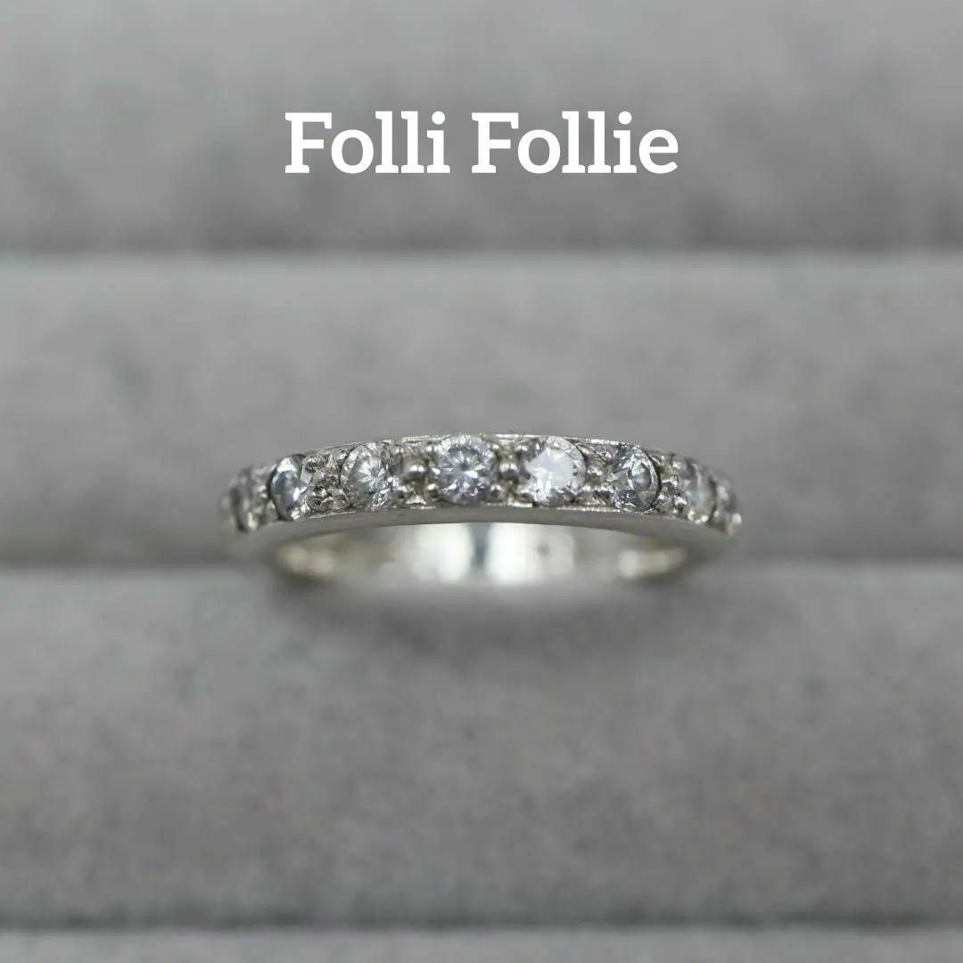 Folli Follie(フォリフォリ)の【匿名配送】 フォリフォリ リング 指輪 SV925 2g 7号 レディースのアクセサリー(リング(指輪))の商品写真