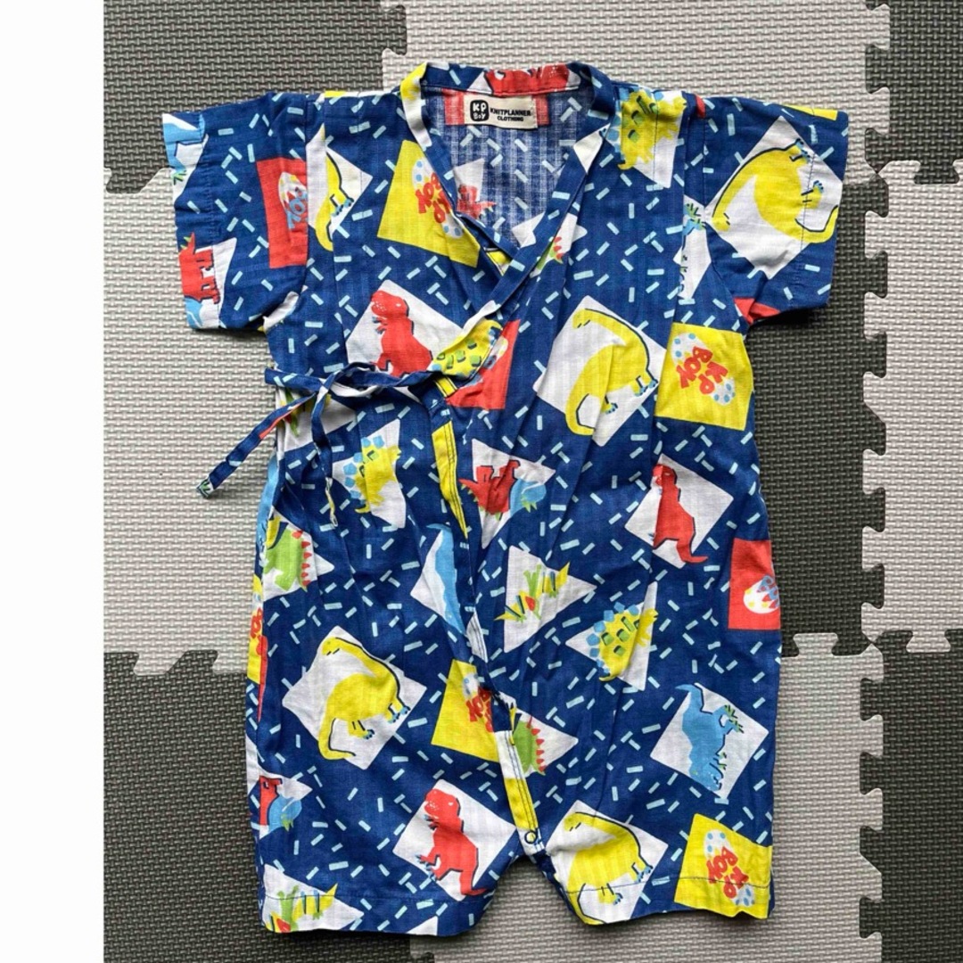 KP BOY(ケーピーボーイ)のベビー　甚平風　ロンパース キッズ/ベビー/マタニティのベビー服(~85cm)(甚平/浴衣)の商品写真