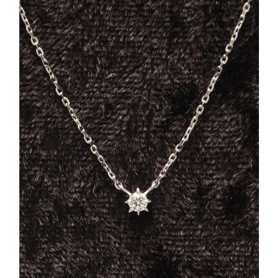 STAR JEWELRY(スタージュエリー)の美品 スタージュエリー ネックレス K10 ダイヤ0.04ct レディース レディースのアクセサリー(ネックレス)の商品写真