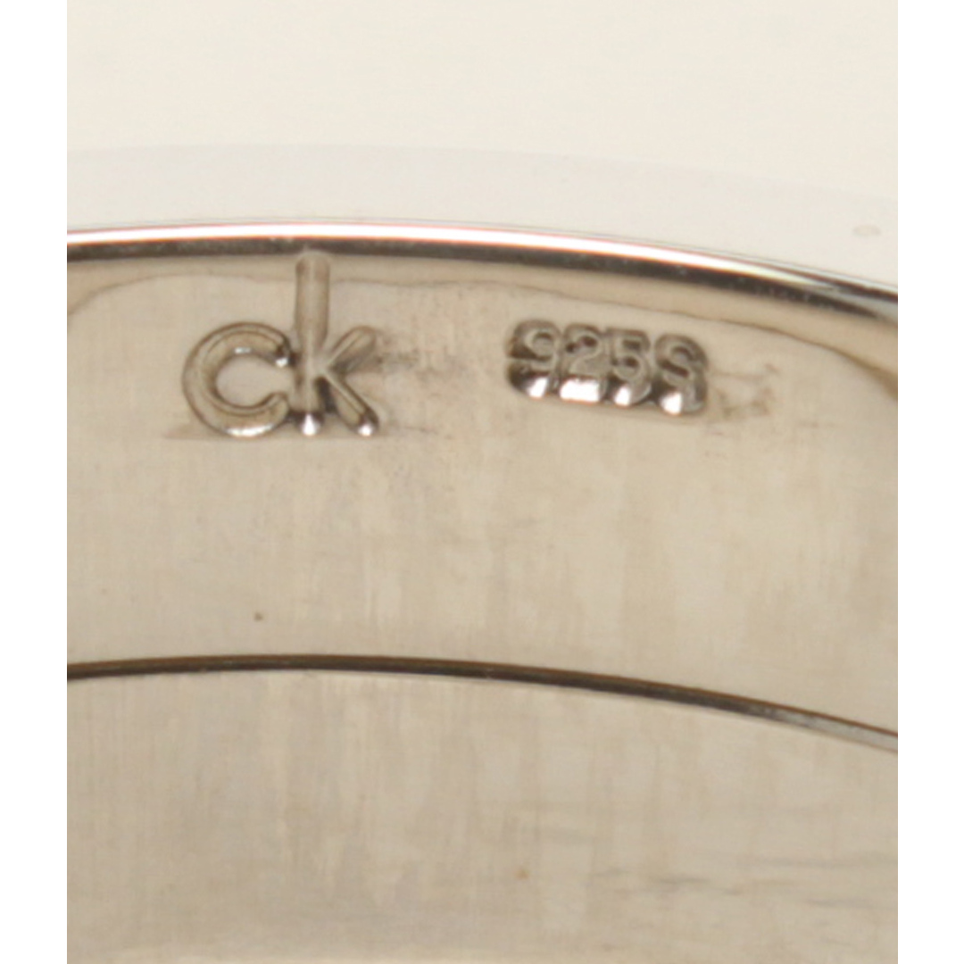 Calvin Klein(カルバンクライン)の美品 カルバンクライン リング 指輪 SV925 ユニセックス 18号 レディースのアクセサリー(リング(指輪))の商品写真