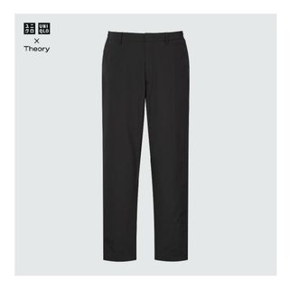 UNIQLO - 2024年 新品 ユニクロ 感動パンツ 黒 ウールライクw73cm 股下 UNIQLO - 2024年 新品 ユニクロ 感動パンツ 黒 ウールライクw73cm 股下