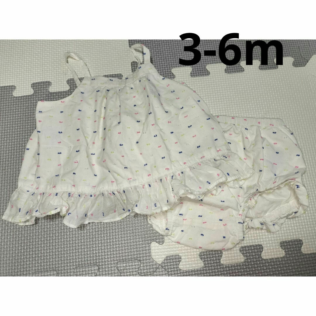 babyGAP(ベビーギャップ)のbabygap　セットアップ3-6M キッズ/ベビー/マタニティのベビー服(~85cm)(ロンパース)の商品写真