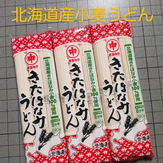 北海道産きたほなみ小麦 うどん 240g×3袋(麺類)