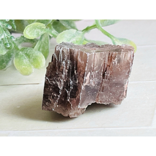 【癒しと解放】スペイン産　 パープル　アラゴナイト 原石 霰石(置物)