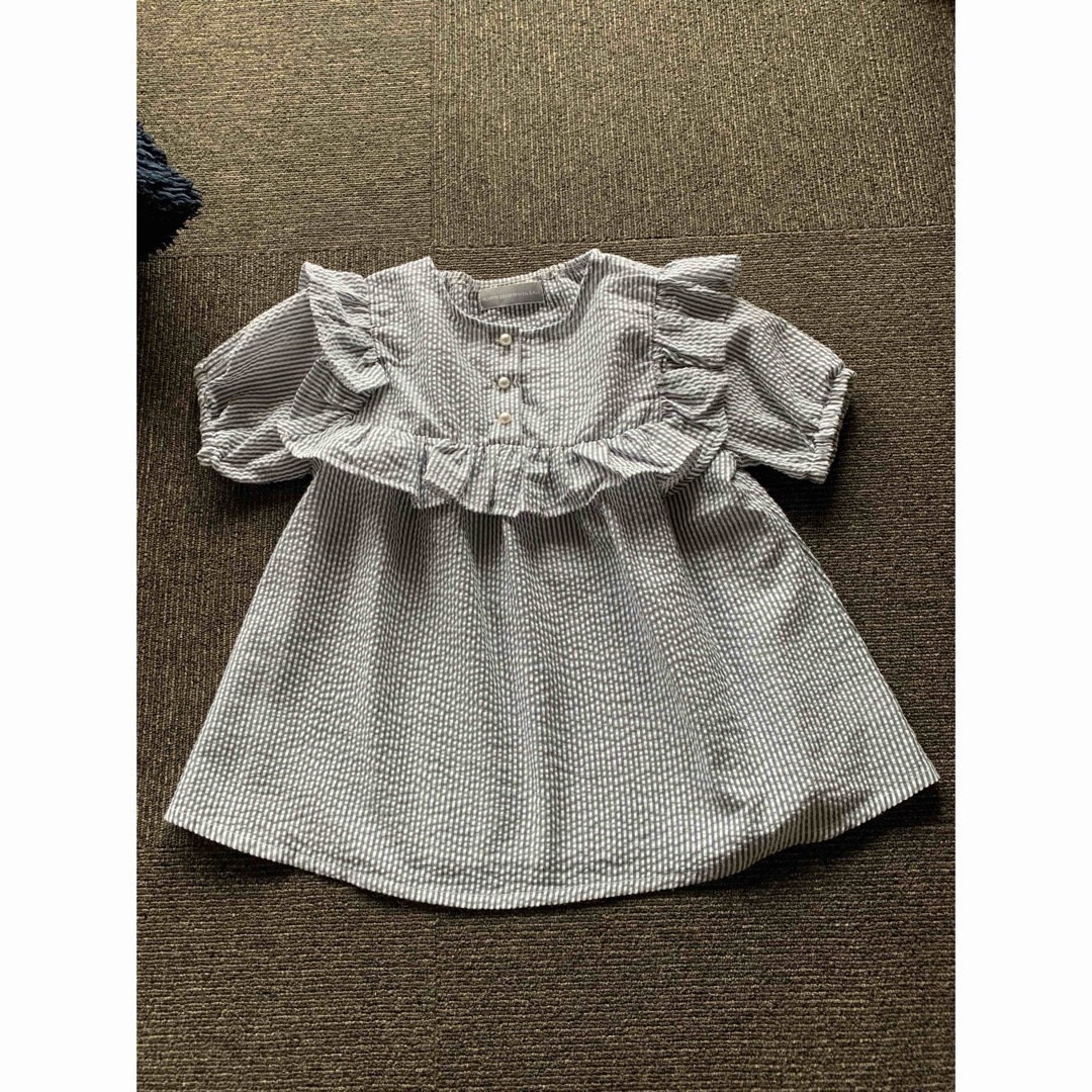 しまむら(シマムラ)の新品！140センチブラウス キッズ/ベビー/マタニティのキッズ服女の子用(90cm~)(ブラウス)の商品写真