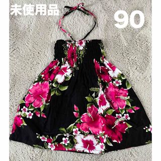 ⭐️未使用品⭐️ ムームー　リゾート　花柄　ベビー　ワンピース　90(ワンピース)