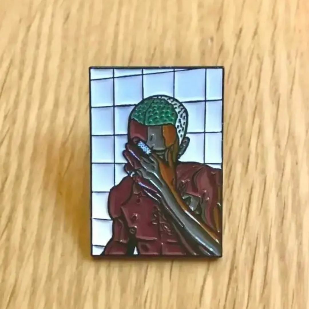 Frank Ocean ピンバッジ　Blonde フランクオーシャン pin エンタメ/ホビーのおもちゃ/ぬいぐるみ(キャラクターグッズ)の商品写真