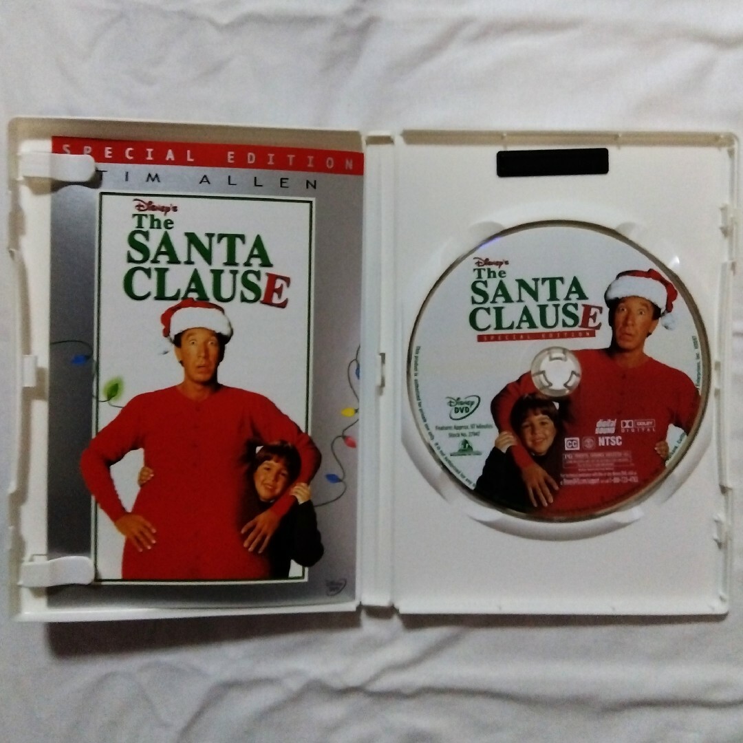 US版 TIM ALLEN「THE SANTA CLAUSE」１・２・３ エンタメ/ホビーのDVD/ブルーレイ(キッズ/ファミリー)の商品写真