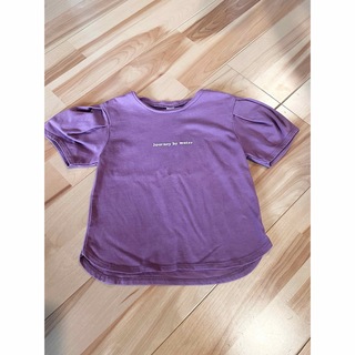 アプレレクール(apres les cours)のアプレレクール 女の子Tシャツ 紫 100サイズ(Tシャツ/カットソー)