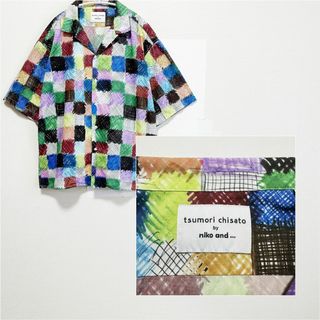 TSUMORI CHISATO - 【TSUMORI CHISATO by niko and】パッチワーク シャツ