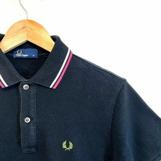 フレッドペリー(FRED PERRY)のフレッドペリー　ポロシャツ　F1153 ブラック　M(ポロシャツ)