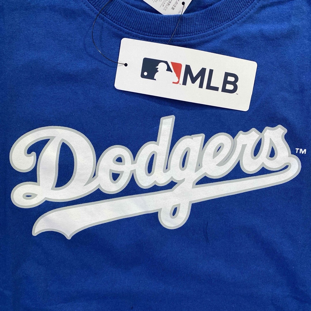 MLB(メジャーリーグベースボール)の新品　メンズ　MLB  ロサンゼルスドジャース 半袖Tシャツ　Lサイズ   メンズのトップス(Tシャツ/カットソー(半袖/袖なし))の商品写真