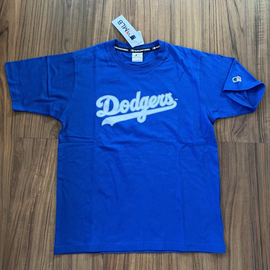 MLB(メジャーリーグベースボール)の新品　メンズ　MLB  ロサンゼルスドジャース 半袖Tシャツ　Lサイズ   メンズのトップス(Tシャツ/カットソー(半袖/袖なし))の商品写真