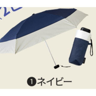 ドクターシーラボ(Dr.Ci Labo)のドクターシーラボ オリジナル日傘 ネイビー 晴雨兼用 コンパクト軽量 新品未開封(傘)