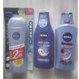 ニベア - NIVEA　ニベア　日やけ止め・ボディ用乳液　セット品