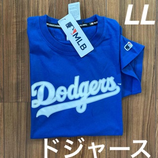 メジャーリーグベースボール(MLB)の新品　メンズ　MLB  ロサンゼルスドジャース 半袖Tシャツ　LLサイズ  (Tシャツ/カットソー(半袖/袖なし))