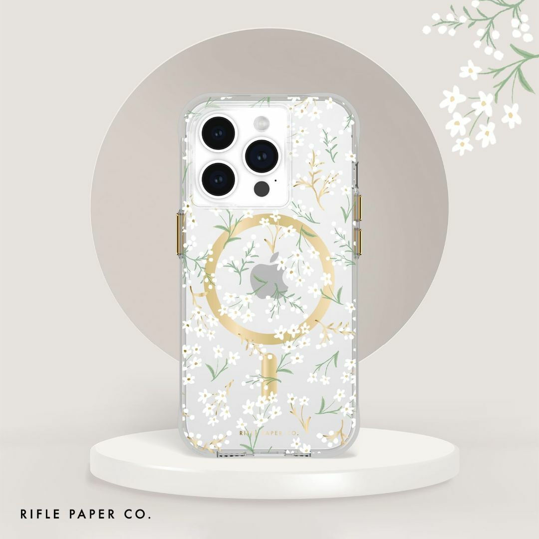 【色: Petite Fleurs】【Rifle Paper Co.】MagSa スマホ/家電/カメラのスマホアクセサリー(その他)の商品写真