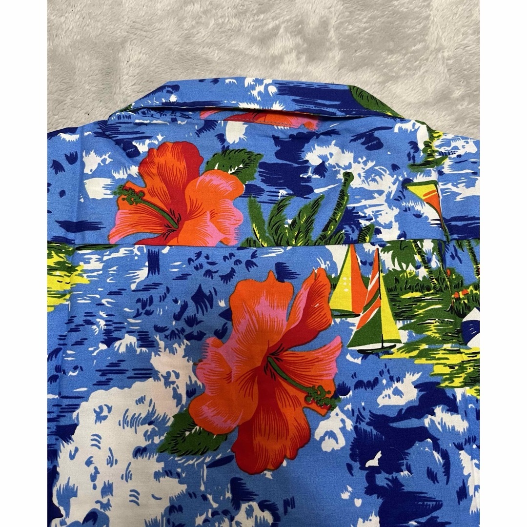 ⭐️未使用品⭐️ グリード　アロハシャツ  ハイビスカス　XS メンズのトップス(シャツ)の商品写真