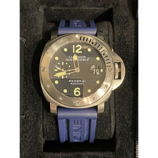 パネライ(PANERAI)のパネライサブマーシブルPam00025チタン(腕時計(アナログ))