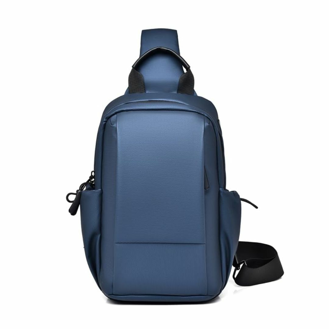 【色: ブルー】[Ruenfon] ボディバッグ メンズ 大容量 ショルダーバッ メンズのバッグ(その他)の商品写真