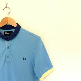 フレッドペリー(FRED PERRY)のフレッドペリー　ポロシャツ　M2270 水色(ポロシャツ)