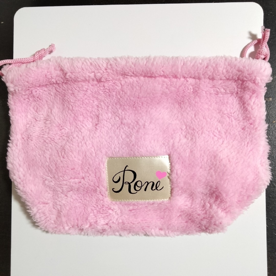RONI(ロニィ)のポーチ　巾着袋　モコモコ　もこもこ　ふわもこマシュマロポーチ　Roni ロニィ レディースのファッション小物(ポーチ)の商品写真
