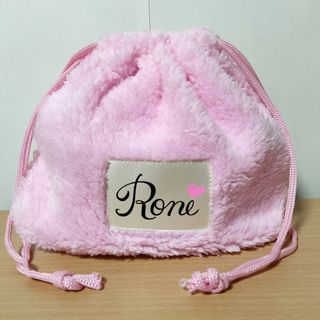 ロニィ(RONI)のポーチ　巾着袋　モコモコ　もこもこ　ふわもこマシュマロポーチ　Roni ロニィ(ポーチ)