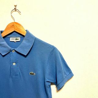 フレッドペリー(FRED PERRY)のラコステ　ポロシャツ　水色　ブルー　2(ポロシャツ)