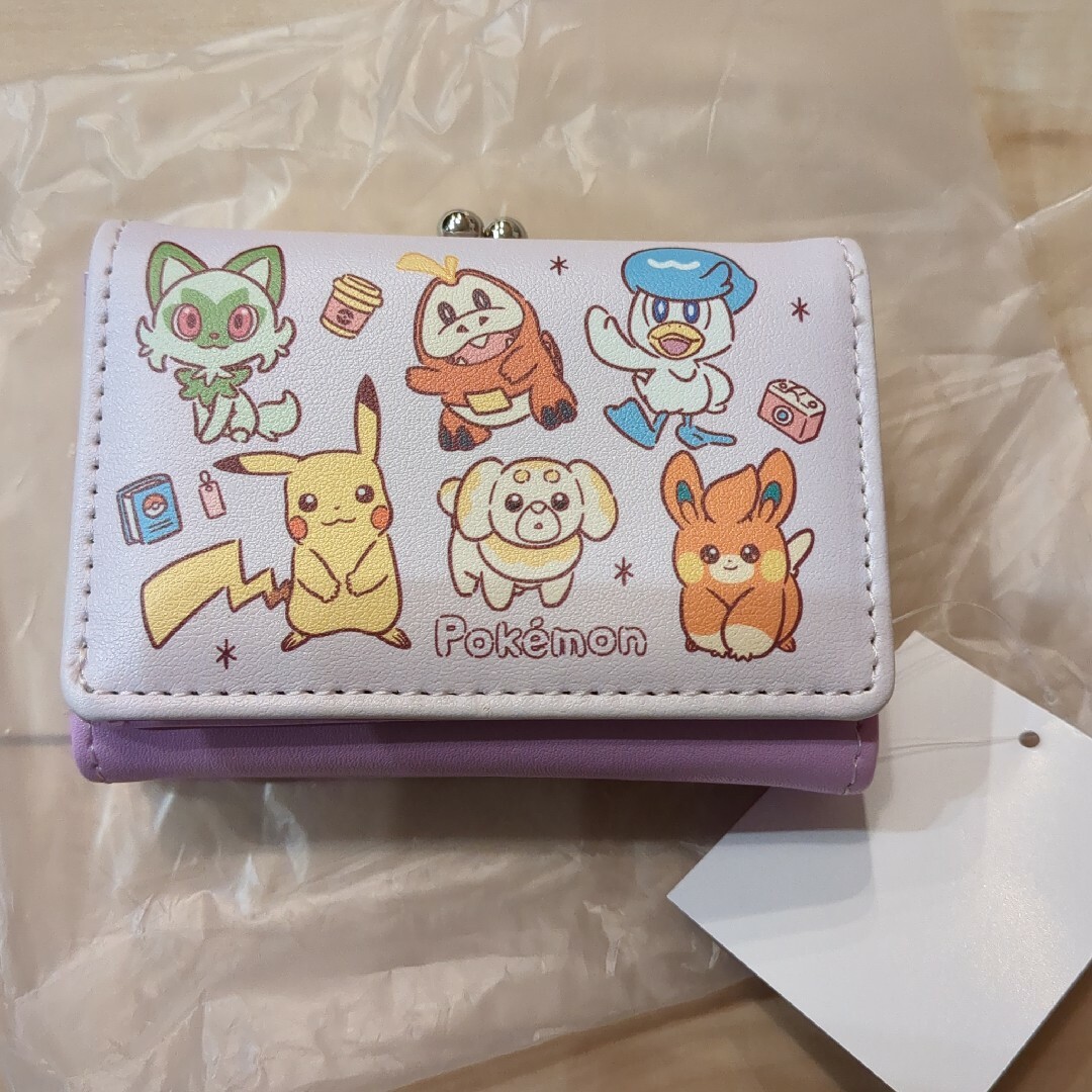 ポケットモンスター ミニ財布 口金 集合 ピカチュウ キッズ/ベビー/マタニティのこども用ファッション小物(財布)の商品写真