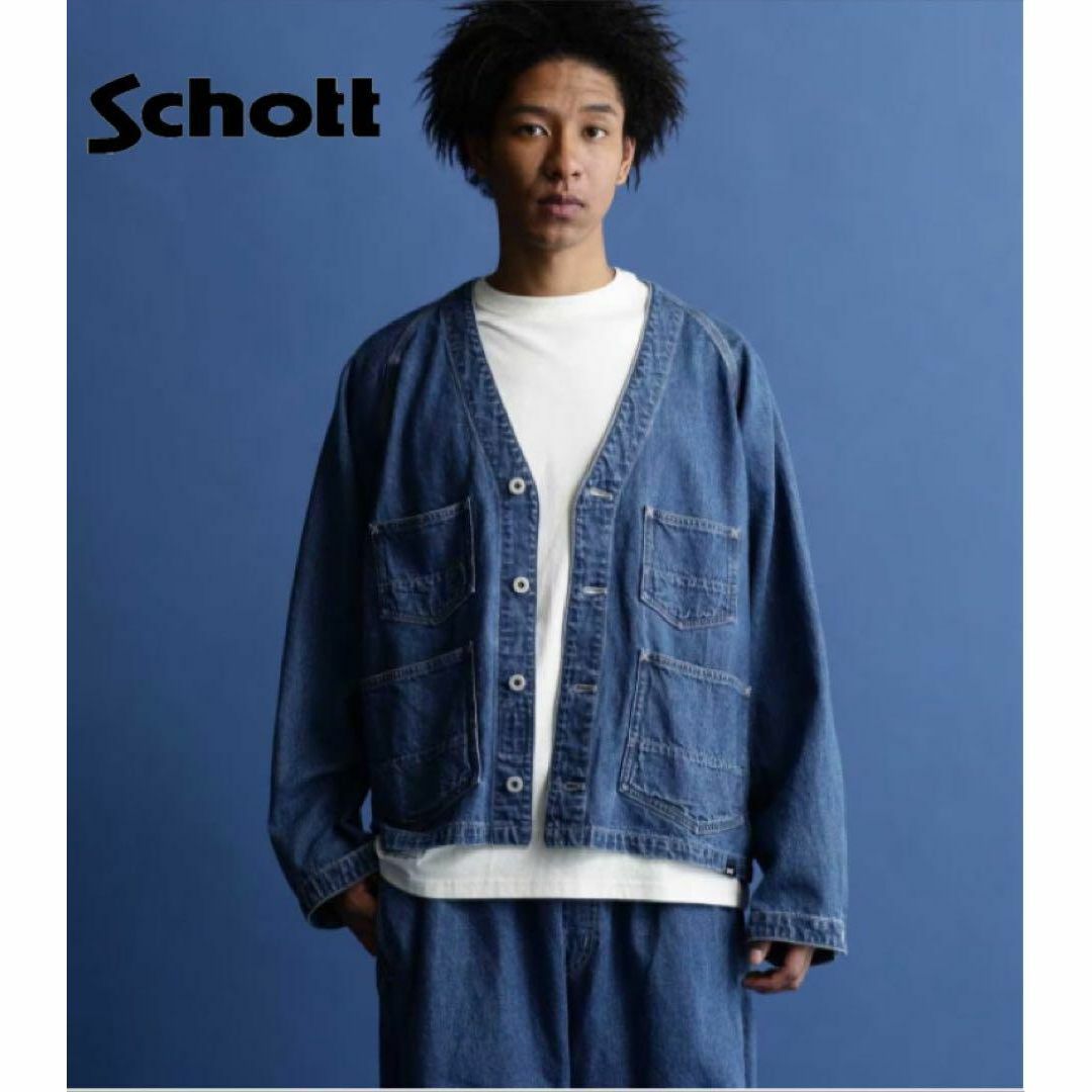 schott(ショット)の美品★Schott NEP DENIM ENGINEER JACKET 510 メンズのジャケット/アウター(Gジャン/デニムジャケット)の商品写真