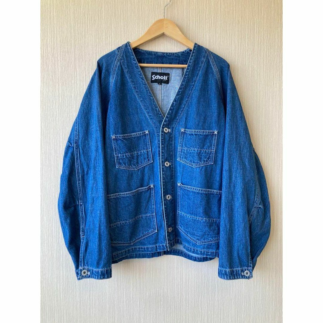 schott(ショット)の美品★Schott NEP DENIM ENGINEER JACKET 510 メンズのジャケット/アウター(Gジャン/デニムジャケット)の商品写真