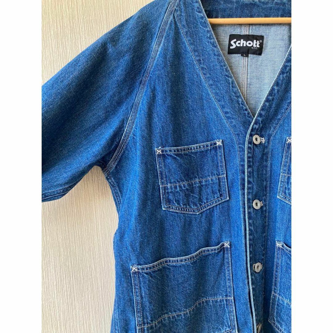 schott(ショット)の美品★Schott NEP DENIM ENGINEER JACKET 510 メンズのジャケット/アウター(Gジャン/デニムジャケット)の商品写真