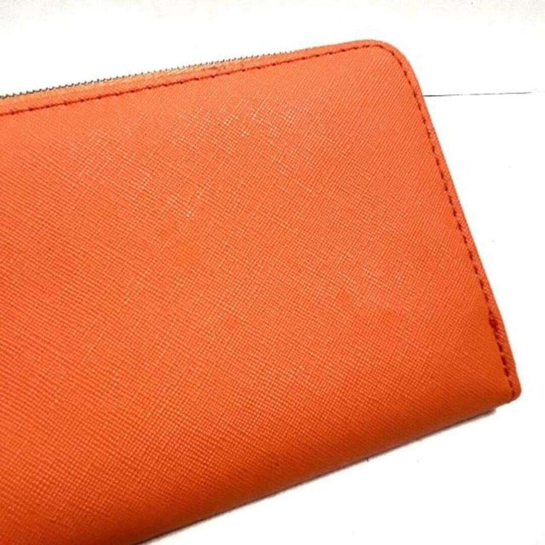 AHKAH(アーカー)のAHKAH(アーカー) 長財布美品  - オレンジ レディースのファッション小物(財布)の商品写真