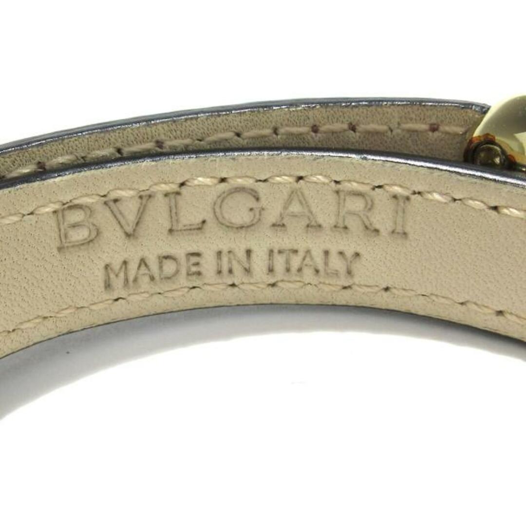 BVLGARI(ブルガリ)のBVLGARI(ブルガリ) ブレスレット美品  セルペンティ レザー×金属素材 ピンク×アイボリー×マルチ レディースのアクセサリー(ブレスレット/バングル)の商品写真