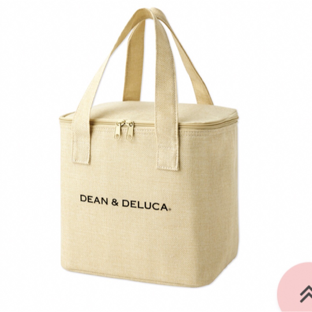 DEAN & DELUCA(ディーンアンドデルーカ)のDEAN&DELUCAリネン風素材の保冷バッグ レディースのバッグ(トートバッグ)の商品写真