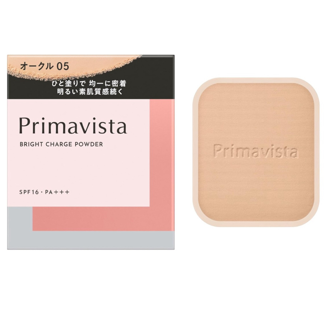 Primavista(プリマヴィスタ)のプリマヴィスタ ブライトチャージ パウダー オークル05(9g) コスメ/美容のベースメイク/化粧品(ファンデーション)の商品写真