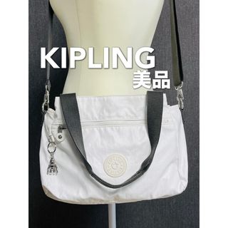 kipling - キプリング　KIPLING ショルダーバッグ　チャーム付き　2WAY 美品