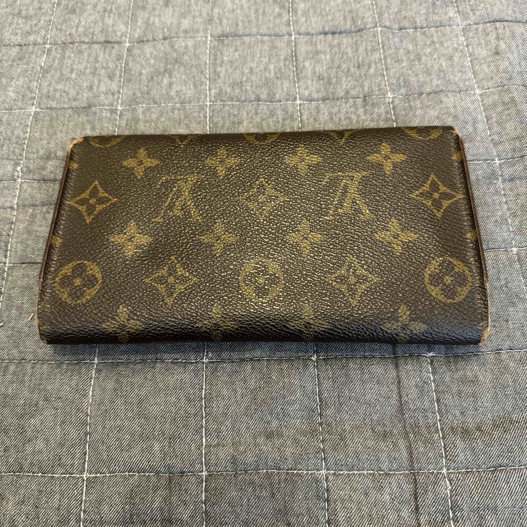 LOUIS VUITTON(ルイヴィトン)のLOUIS VUITTON ルイヴィトン モノグラム 三つ折り 長財布 レディースのファッション小物(財布)の商品写真