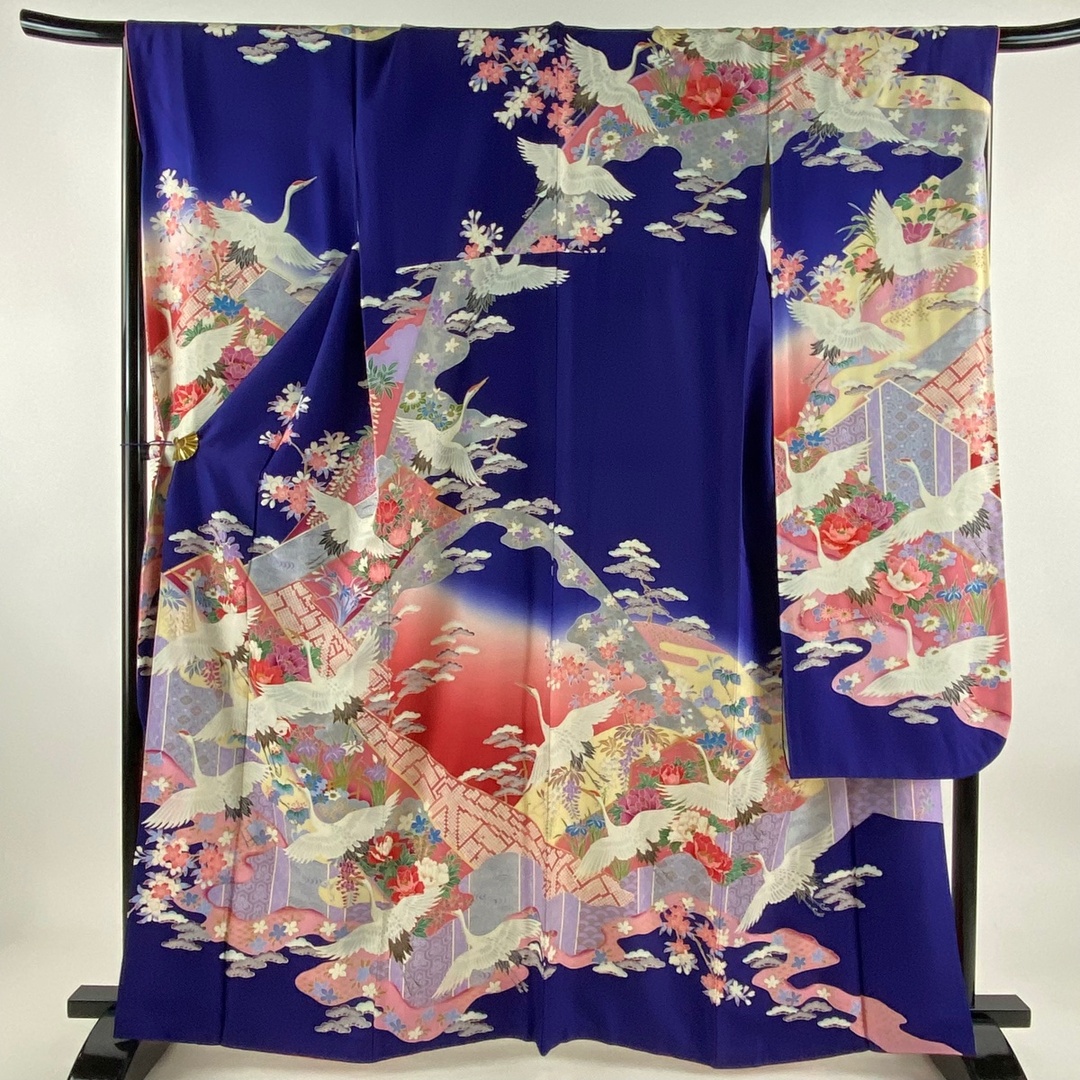 振袖 身丈162.5cm 裄丈68.5cm 正絹 秀品 【中古】 レディースの水着/浴衣(着物)の商品写真