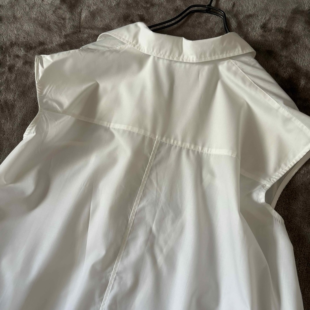 ドルチェ　アシンメトリーシャツ レディースのトップス(シャツ/ブラウス(半袖/袖なし))の商品写真