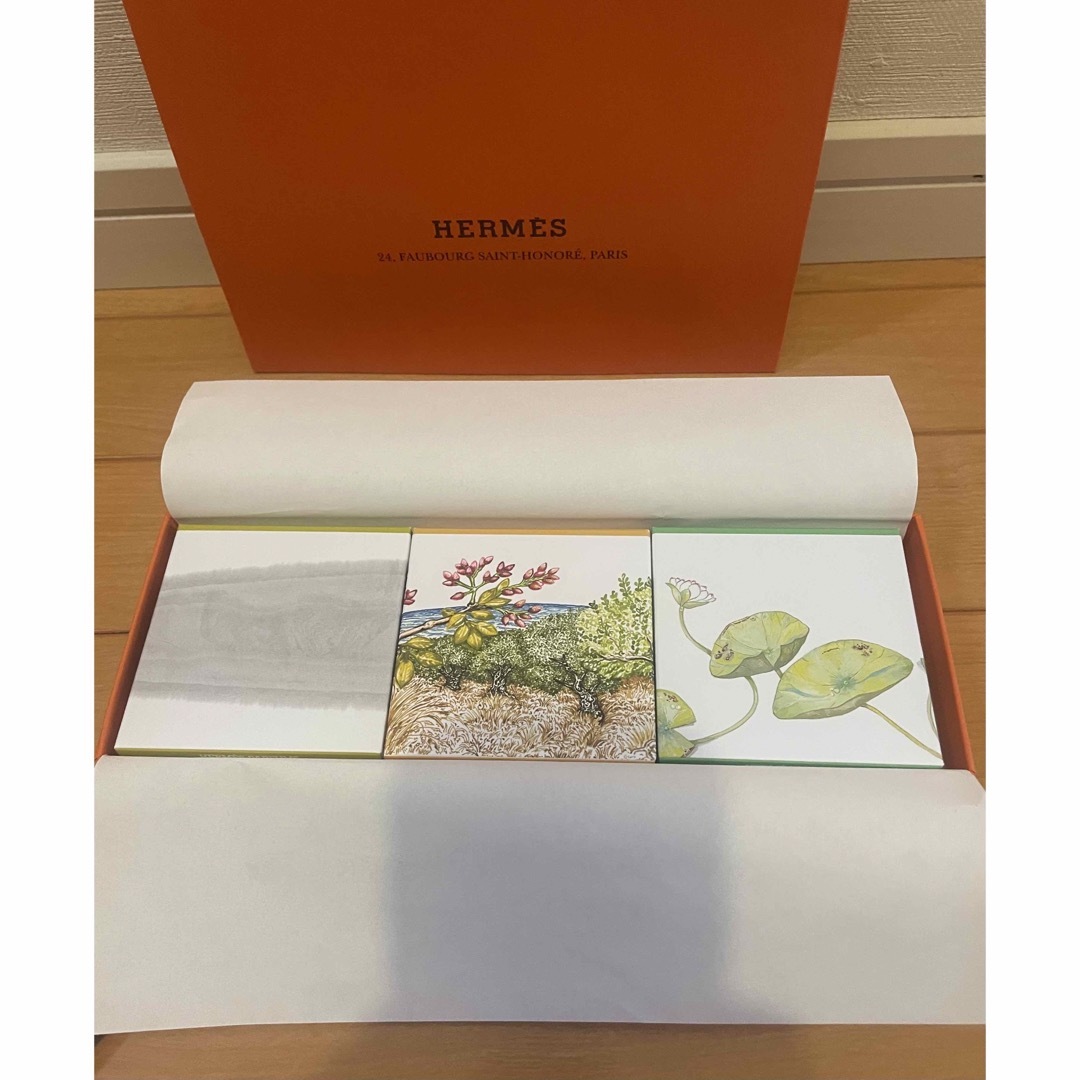 Hermes(エルメス)の新品　HERMES♥石けん3セット コスメ/美容のボディケア(ボディソープ/石鹸)の商品写真