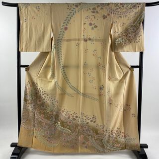 訪問着 身丈162.5cm 裄丈64.5cm 正絹 名品 【中古】(着物)