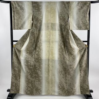 小紋 身丈165cm 裄丈65cm 正絹 美品 名品 【中古】(着物)