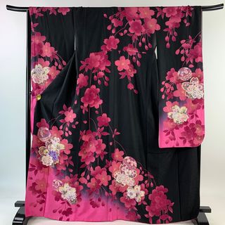 振袖 身丈168cm 裄丈67cm 正絹 美品 名品 【中古】(着物)